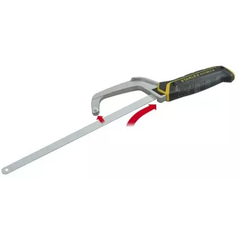 Sierra de arco Stanley 0-15-211 25 cm Negro Amarillo Mango de plástico