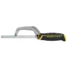 Sierra de arco Stanley 0-15-211 25 cm Negro Amarillo Mango de plástico