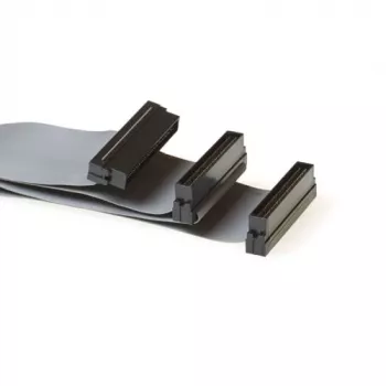 ACT cable de conexión Wide-SCSI interno IDC68 0,80 m, IDC 68 pines, 2x IDC 68 pines, conector macho/conector macho, gris, 0,80 m