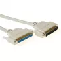 ACT cable de conexión serie 1:1 de 2 metros conector macho D-Sub de 37 polos - conector hembra D-Sub de 37 polos