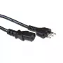 Cable de alimentación ACT Powercord conector italiano - C13 negro 2,5 m