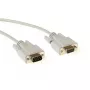 ACT cable serie para impresora conector macho D-Sub de 9 polos - conector hembra D-Sub de 9 polos 1,80 m