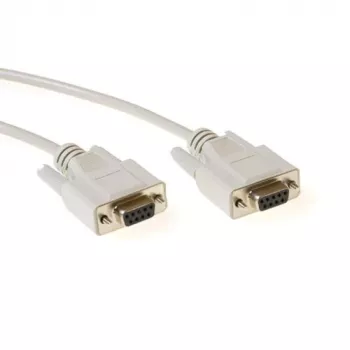 Cable serie para impresora conector hembra D-Sub de 9 polos - conector hembra D-Sub de 9 polos 5 m ACT AK7324