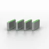 Lindy bloqueador de puerto USB Type-C (sin llave) – pack de 10, verde