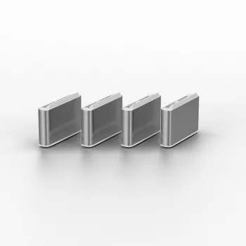 Lindy bloqueador de puerto USB Type-C (sin llave) – pack de 10, blanco