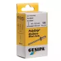 Remache ciego GESIPA 1432060 acero inoxidable gris 6,5 mm cabeza 3,2 mm vástago 8 mm longitud