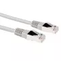 ACT gris 10 metros cable de red LSZH F/UTP CAT5E con conectores RJ45
