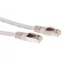 ACT gris 20 metros cable de red LSZH SFTP CAT6 con conectores RJ45
