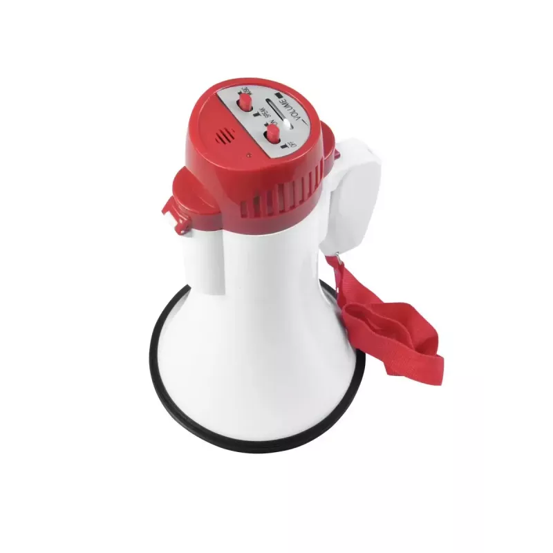 Megáfono Omnitronic 80710920 interior/exterior 10 W rojo blanco