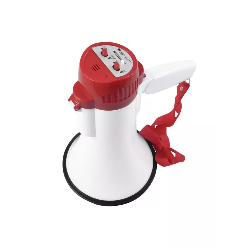 Megáfono Omnitronic 80710920 interior/exterior 10 W rojo blanco