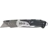 Cuchillo multiusos KWB 016910 cuchillo de hoja retráctil negro Drop-Point