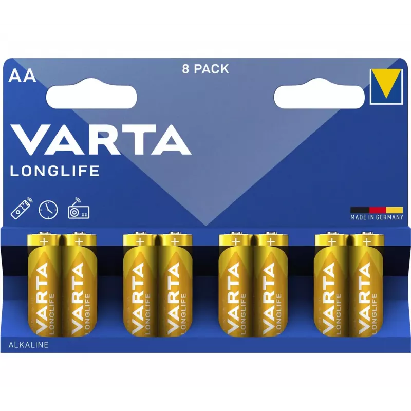 Pila desechable Varta Longlife AA