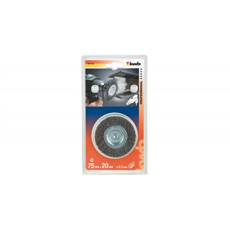 Cepillo circular de alambre KWB 607830