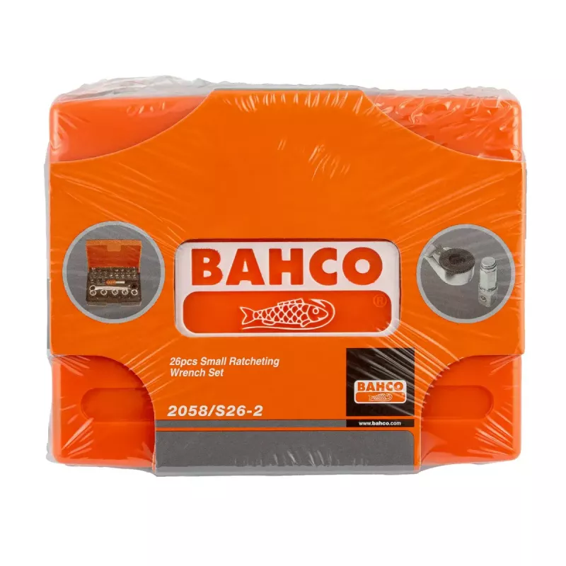 Juego de llaves de vaso Bahco 2058/S26-2 peso 270 g