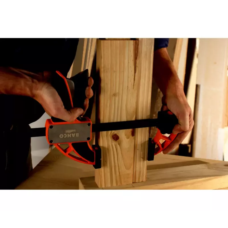 Pinza de trinquete Bahco QCB-300 30 cm negro naranja