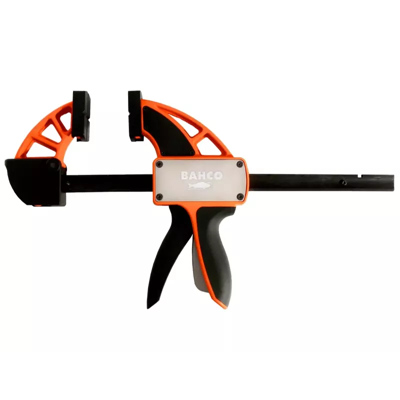 Pinza de trinquete Bahco QCB-300 30 cm negro naranja