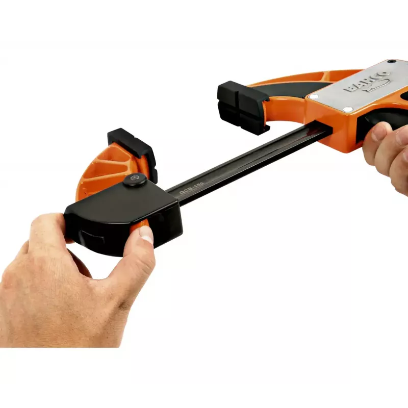 Pinza de trinquete Bahco QCB-300 30 cm negro naranja