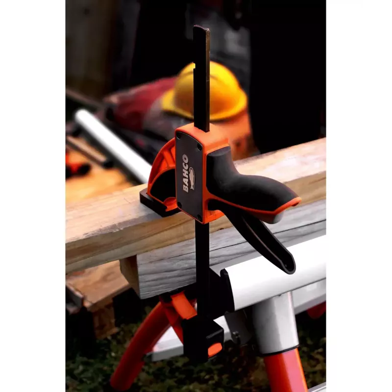 Pinza de trinquete Bahco QCB-300 30 cm negro naranja