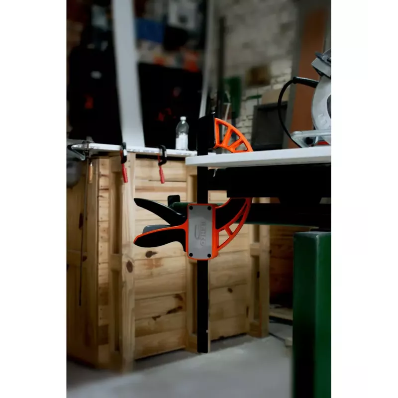 Pinza de trinquete Bahco QCB-300 30 cm negro naranja