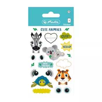 Pegatina decorativa Herlitz 50040278 multicolor motivo animal niño/niña