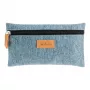 Estuche blando Herlitz GREENline poliéster gris 210x15x123 mm