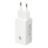 Hama 00139538 cargador móvil portátil, smartphone, tablet blanco AC carga rápida interior