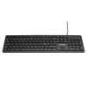 eSTUFF GLB211102 Teclado Oficina USB QWERTY Nórdico Negro