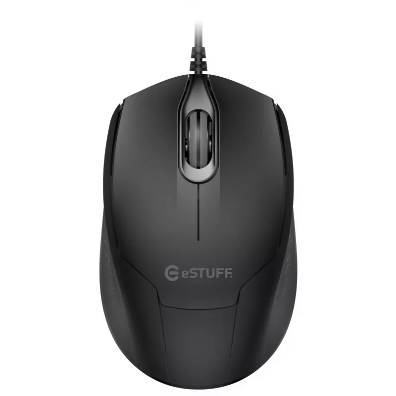 eSTUFF GLB213002 Ratón Office Ambidiestro USB Type-A Óptico 1200 DPI