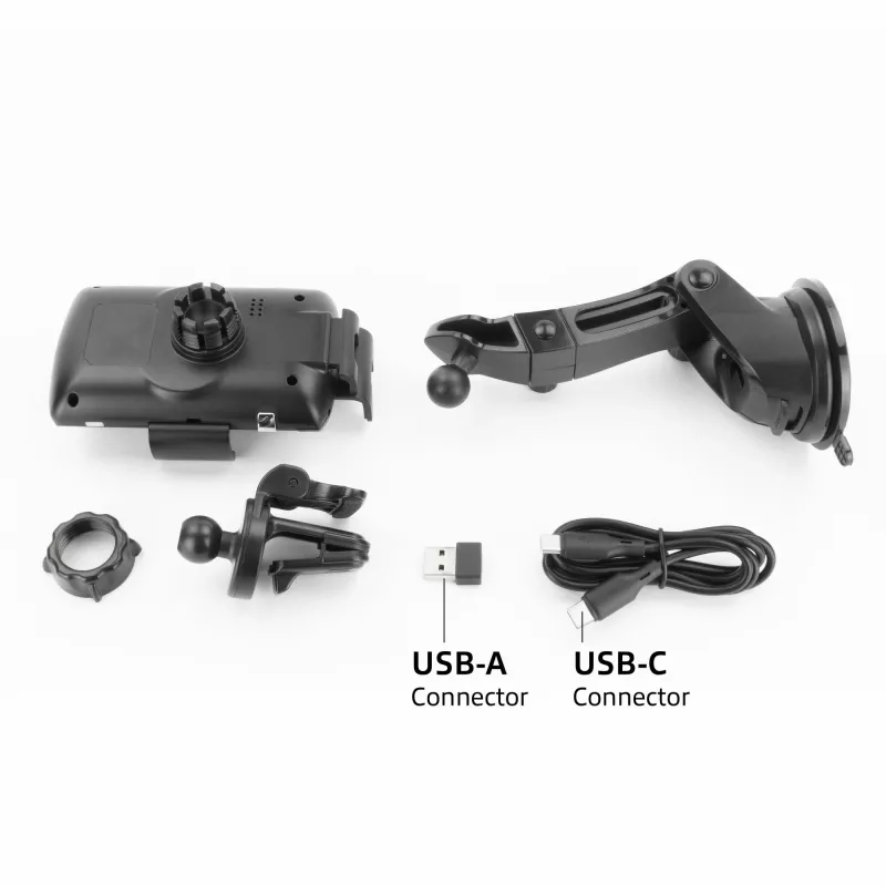 Soporte automático para smartphone en coche ACT AC9010 con carga inalámbrica