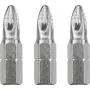 KWB 121103 punta Pozidriv PZ3, acero, 3 uds.