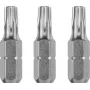 Puntas de destornillador KWB 121230 3 uds. Torx T30 25 mm