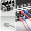 ACT conector hembra Keystone RJ45 CAT6A apantallado sin herramientas con tapa antipolvo