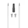 Cable coaxial Hama 00205041 10 m blanco conexión 1 coaxial conexión 2 coaxial