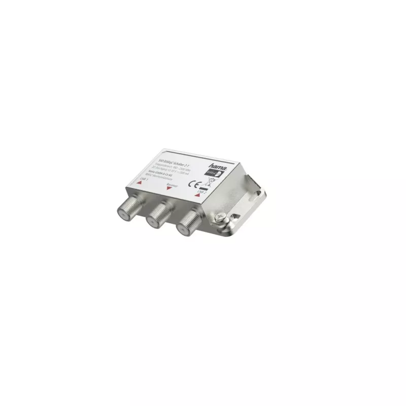 Hama 00205289 conmutador SAT DiSEqC 2-1