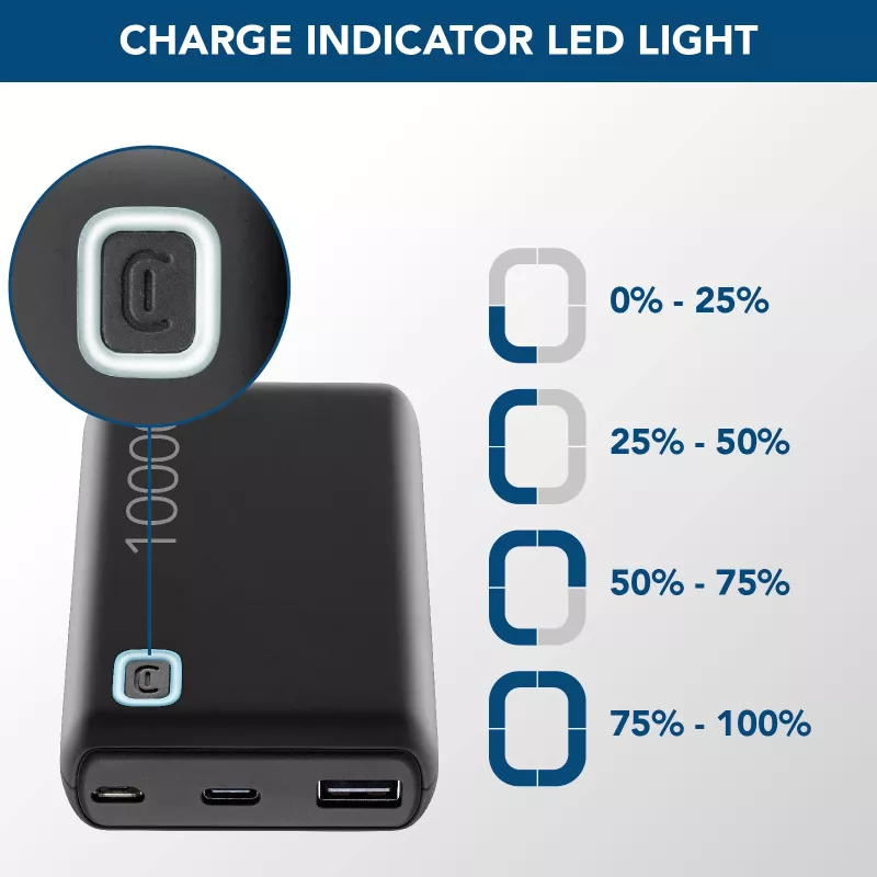 Cellularline Powerbank ESSENCE 10000 10000mAh cargador portátil