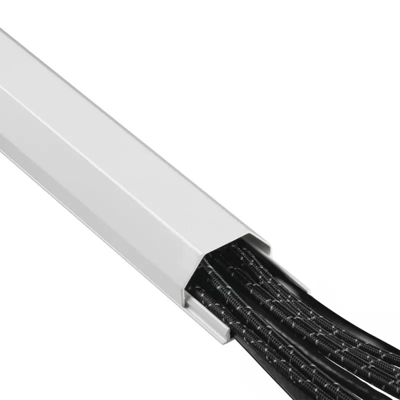 Hama 00220989 Organizador de cables universal canaleta blanca 1 ud.