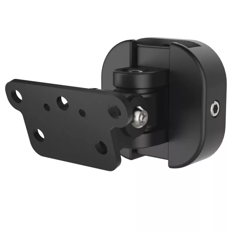 Hama 00220887 soporte de altavoz de pared metal, plástico negro