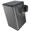 Hama 00220887 soporte de altavoz de pared metal, plástico negro