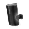 Hama 00220887 soporte de altavoz de pared metal, plástico negro