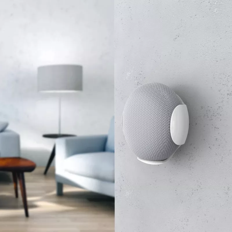 Hama 00220888 soporte de altavoz de pared blanco