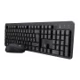 Trust TKM-360 teclado ratón incluido oficina RF Wireless QWERTZ alemán negro