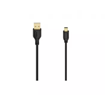 Hama 00074262 cable USB USB 2.0 0,75 m USB A Mini-USB B negro