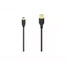 Hama 00074262 cable USB USB 2.0 0,75 m USB A Mini-USB B negro
