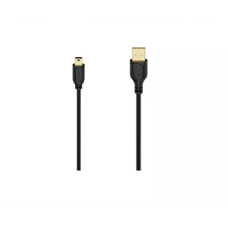 Hama 00074262 cable USB USB 2.0 0,75 m USB A Mini-USB B negro