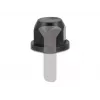 DeLOCK tapa protectora de rosca M12 negra 2 unidades nailon
