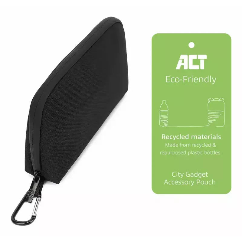 ACT City Accessory organizador de viaje, fabricado con botellas de plástico recicladas