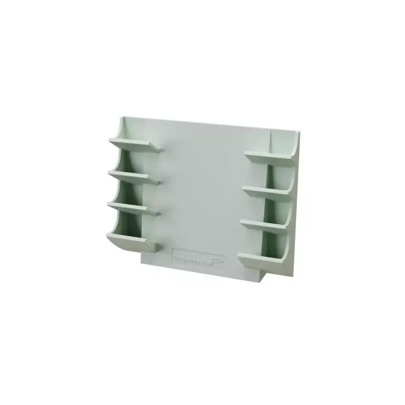 Soporte para rotuladores para pizarra de cristal Legamaster, verde salvia, plástico, 156 g
