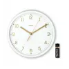 Hama 00185869 Reloj de pared/sobremesa analógico redondo blanco