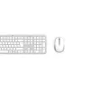 Hama WKM-550 00173066 set de teclado y ratón multidispositivo, inalámbrico, RF + Bluetooth, QWERTZ alemán, blanco