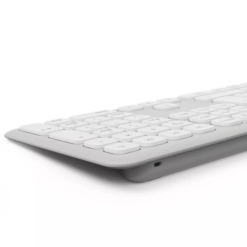 Hama WKM-550 00173066 set de teclado y ratón multidispositivo, inalámbrico, RF + Bluetooth, QWERTZ alemán, blanco